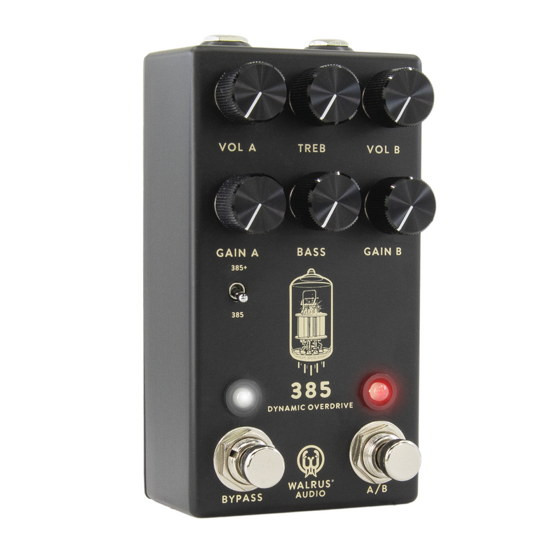Walrus Audio 385 Overdrive MKII Effect Pedal, Black