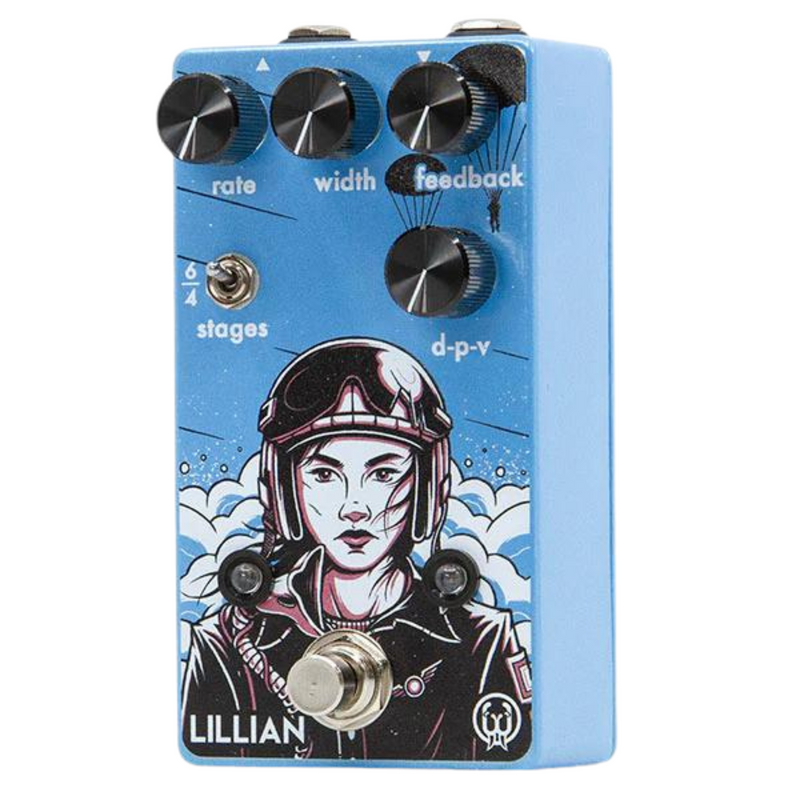 Walrus Audio Lillian Multi-Stage Analog Phaser Effect Pedal
