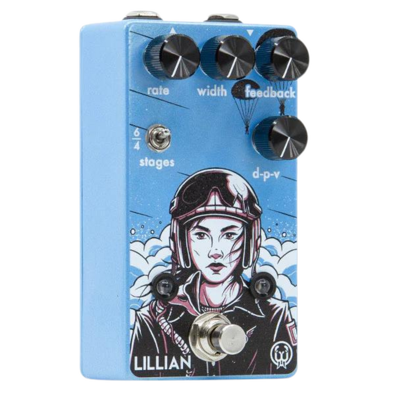 Walrus Audio Lillian Multi-Stage Analog Phaser Effect Pedal