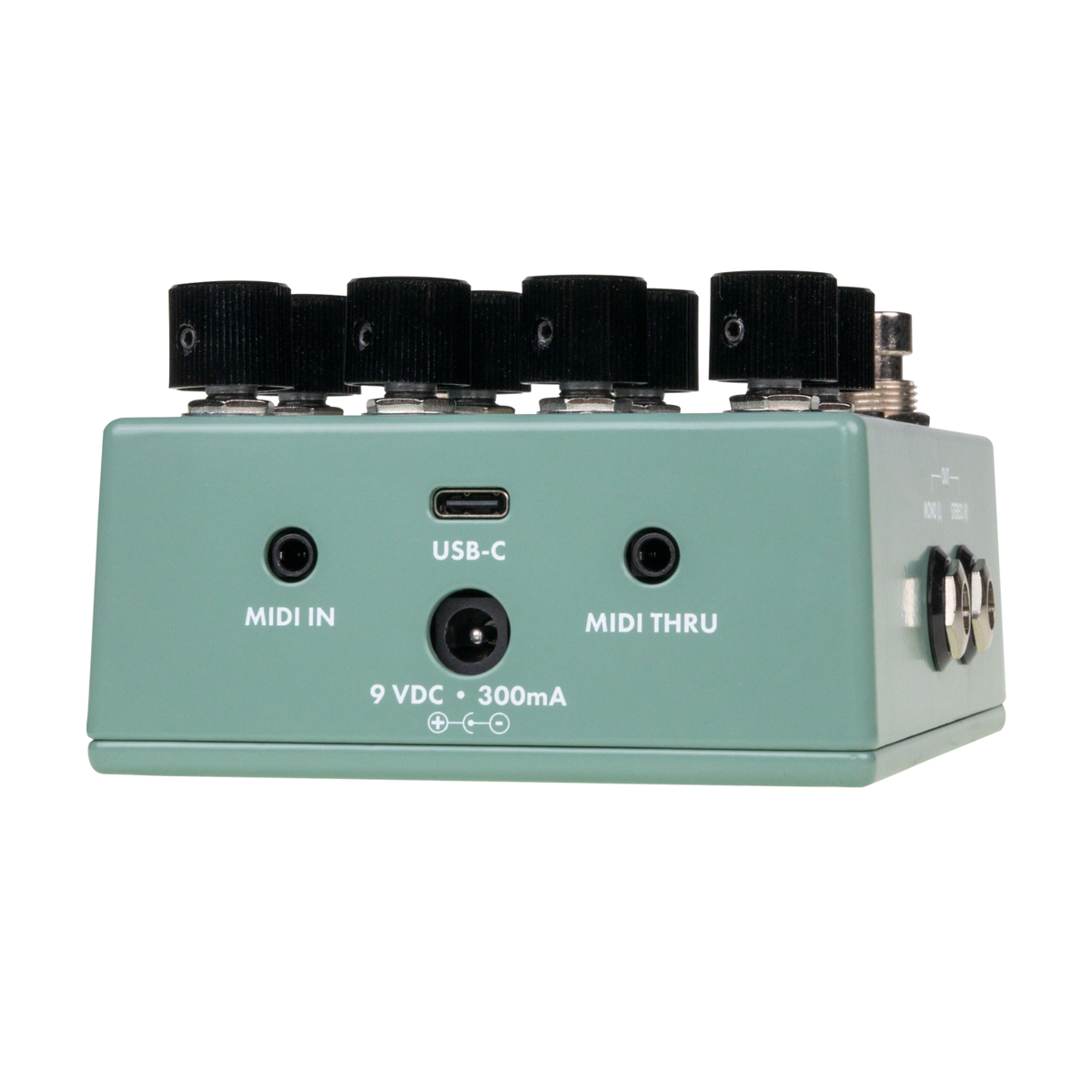 Walrus Audio Lore Reverse Soundscape Generator MKII Reverb Effect Pedal, Green