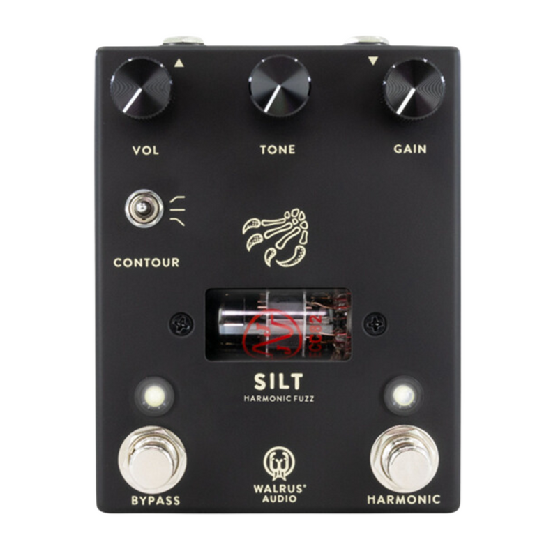 Walrus Audio SILT Harmonic Tube Fuzz Effect Pedal, Black