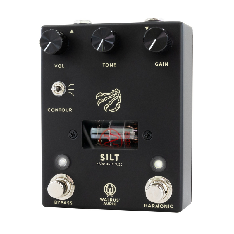 Walrus Audio SILT Harmonic Tube Fuzz Effect Pedal, Black