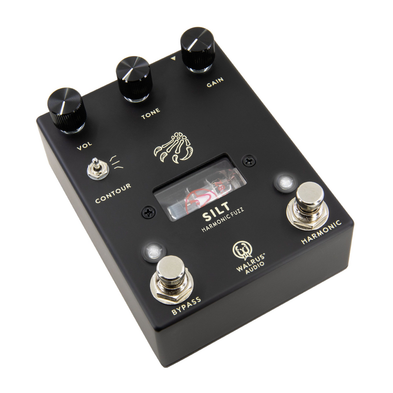 Walrus Audio SILT Harmonic Tube Fuzz Effect Pedal, Black