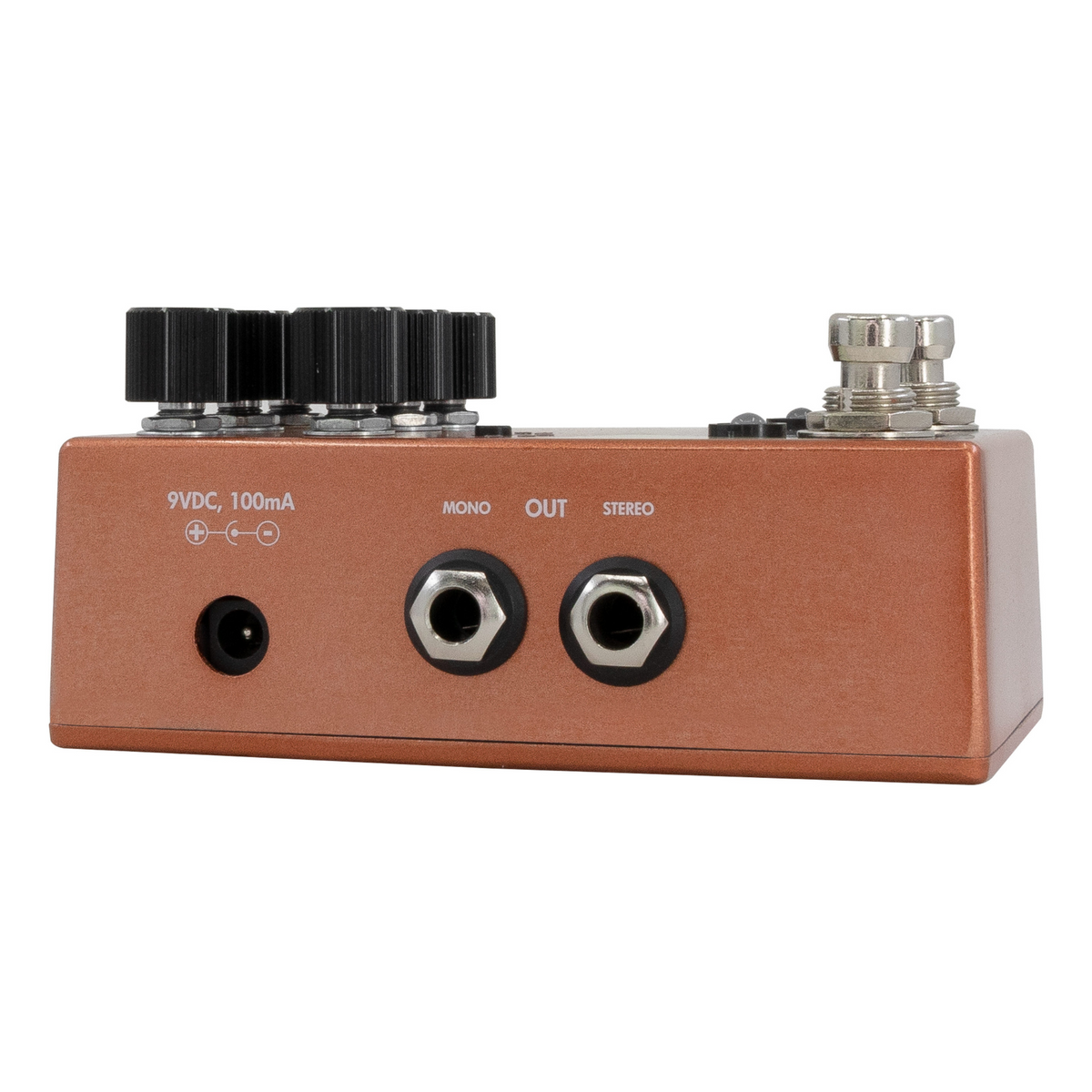 Walrus Audio Monumental Stereo Harmonic Tap Tremolo Effect Pedal, Orange