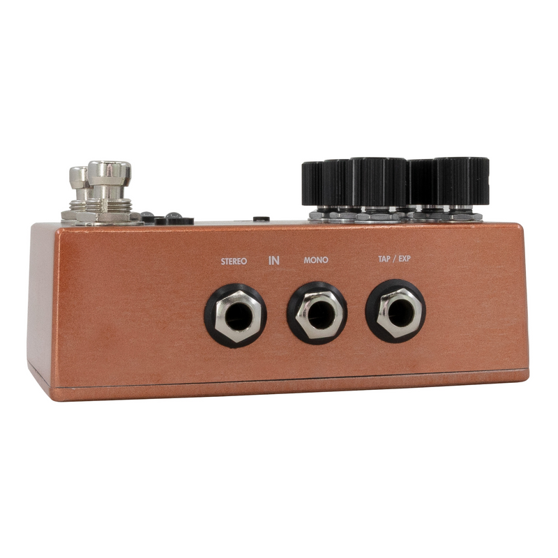 Walrus Audio Monumental Stereo Harmonic Tap Tremolo Effect Pedal, Orange