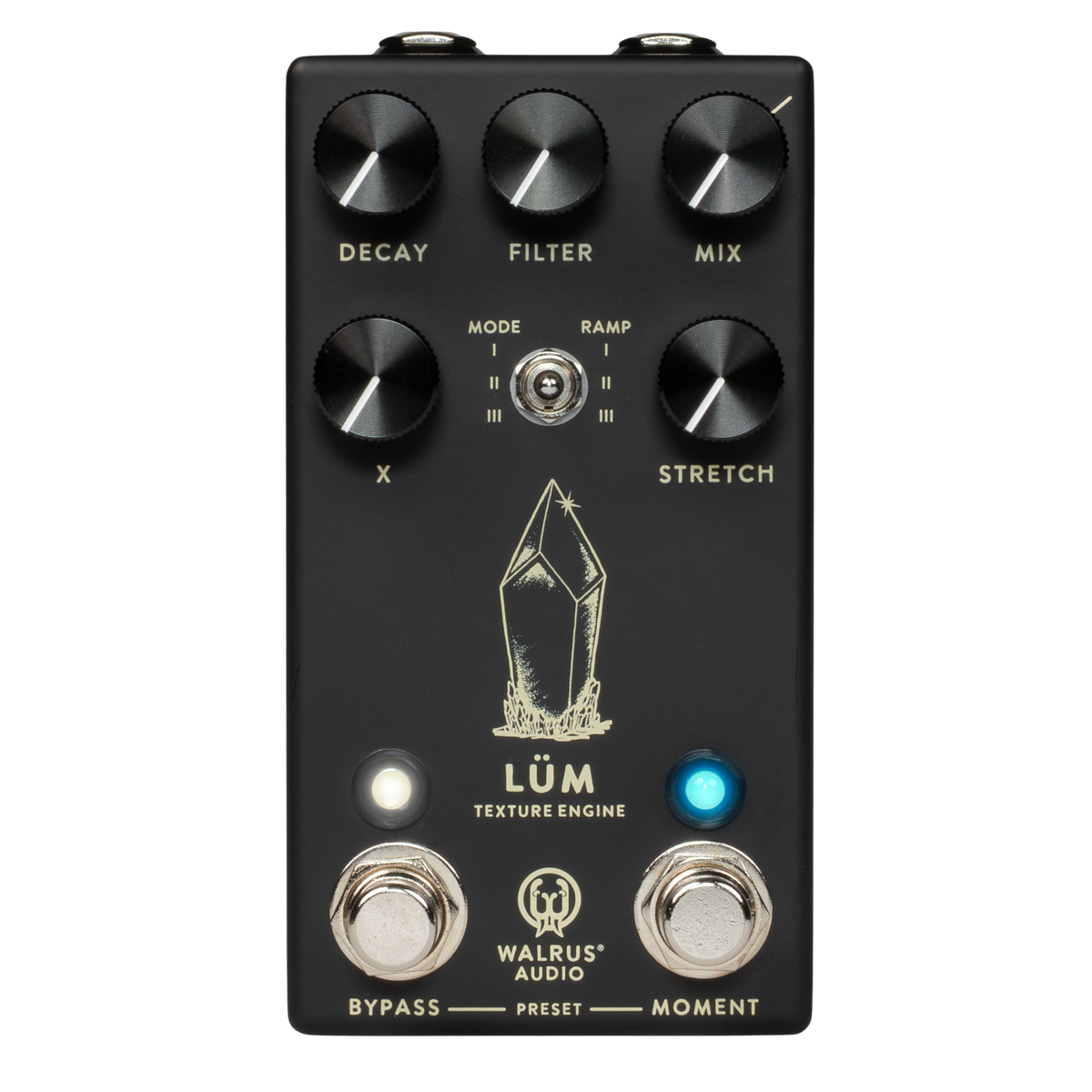 Walrus Audio Lüm Texture Engine Effect Pedal, Black