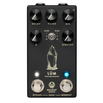 Walrus Audio Lüm Texture Engine Effect Pedal, Black