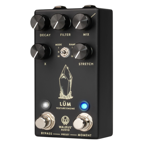 Walrus Audio Lüm Texture Engine Effect Pedal, Black