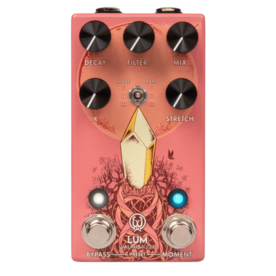 Walrus Audio Lüm Texture Engine Effect Pedal, Guava