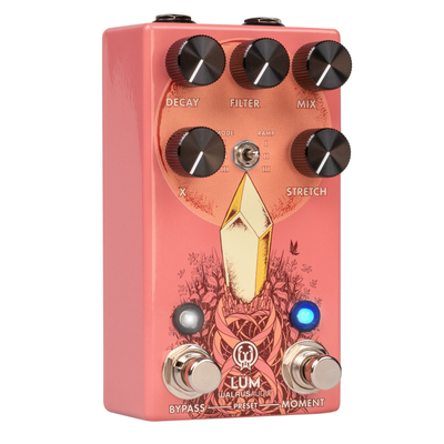 Walrus Audio Lüm Texture Engine Effect Pedal, Guava
