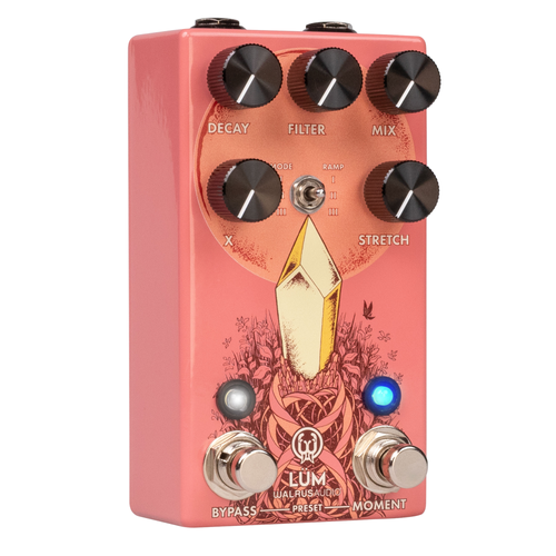 Walrus Audio Lüm Texture Engine Effect Pedal, Guava