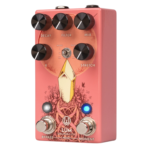 Walrus Audio Lüm Texture Engine Effect Pedal, Guava