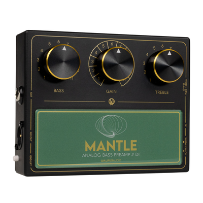 Walrus Audio Mantle Analog Bass Preamp/DI, Black
