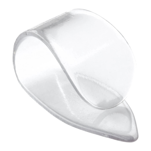 Dunlop Clear Thumbpick, Medium, 12 Pack