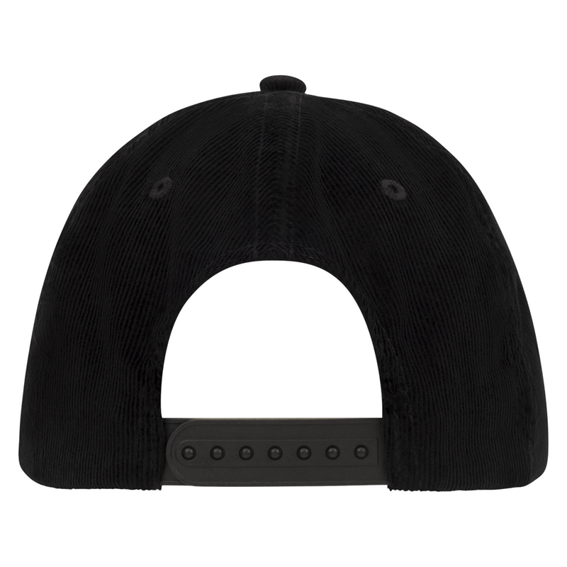 Fender Corduroy Baseball Hat, Black