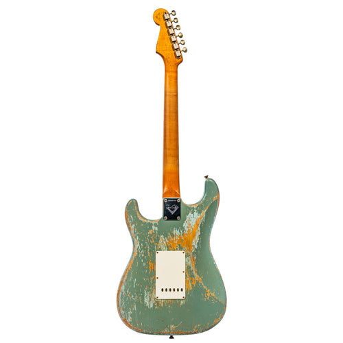 Fender Custom Shop Russo Music '60 Stratocaster Heavy Relic Electric Guitar, Eden Green, Dennis Galuszka Masterbuilt