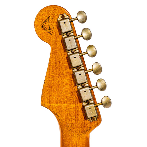 Fender Custom Shop Russo Music '60 Stratocaster Heavy Relic Electric Guitar, Eden Green, Dennis Galuszka Masterbuilt