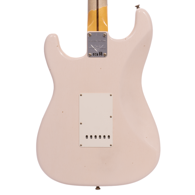 Fender Custom Shop Limited Edition '57 Stratocaster Journeyman, Super Faded Aged Shell Pink Electric Guitar