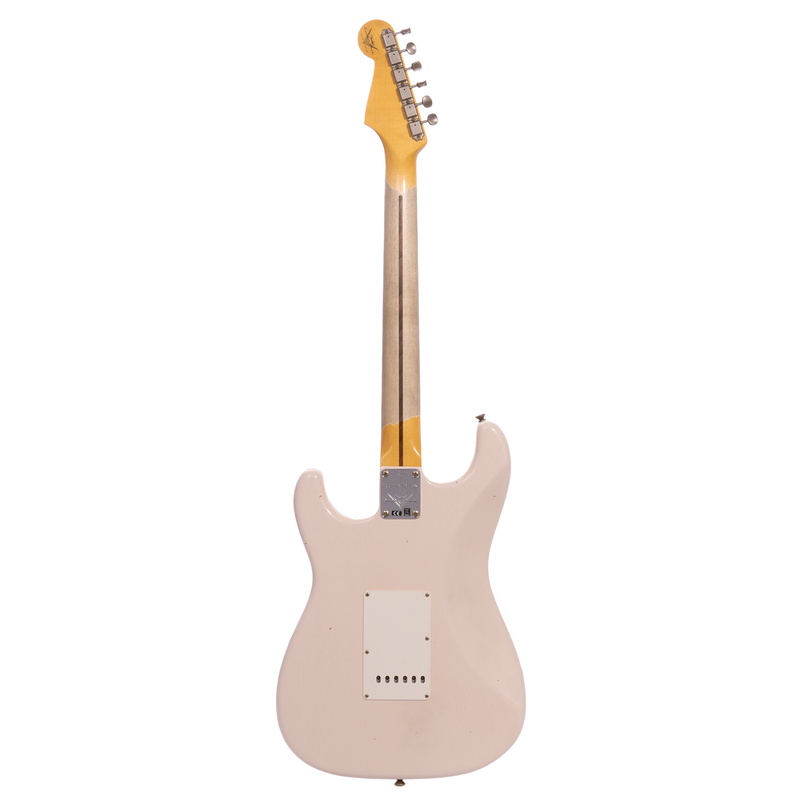 Fender Custom Shop Limited Edition '57 Stratocaster Journeyman, Super Faded Aged Shell Pink Electric Guitar
