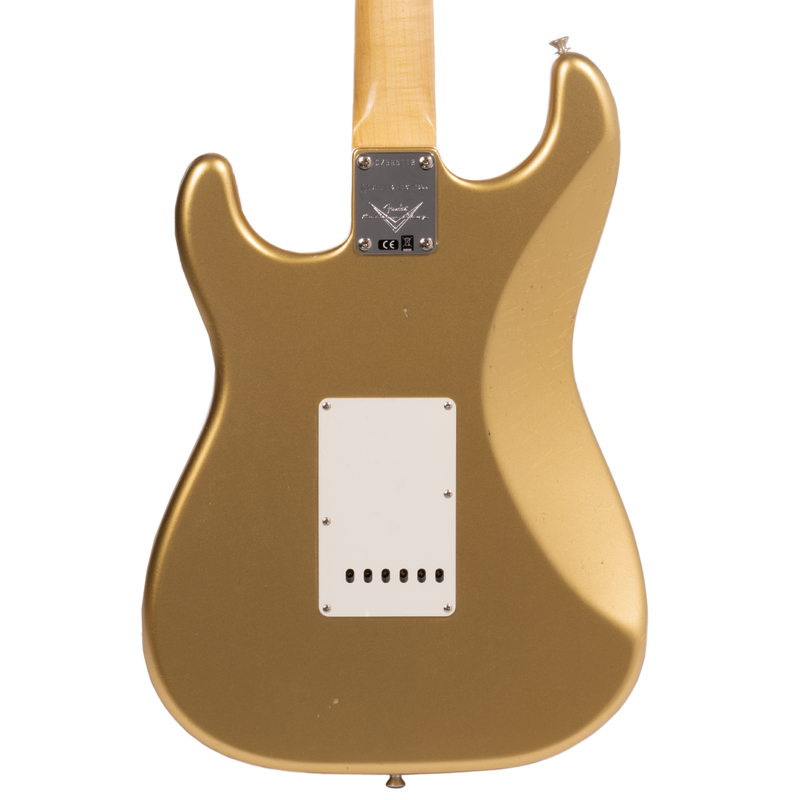Fender Custom Shop Limited '64 Stratocaster Electric Guitar Journeyman Relic, Aztec Gold