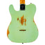 Fender Custom Shop '70s Telecaster Custom Heavy Relic Electric Guitar, Super Faded Aged Surf Green