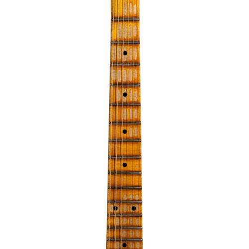 Fender Custom Shop Limited Edition '57 Telecaster Super Heavy Relic Electric Guitar, Black