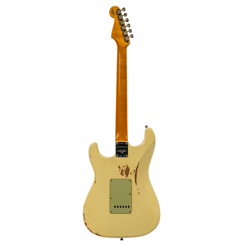 Fender Custom Shop Limited Edition '60 Stratocaster Relic Electric Guitar, Vintage White