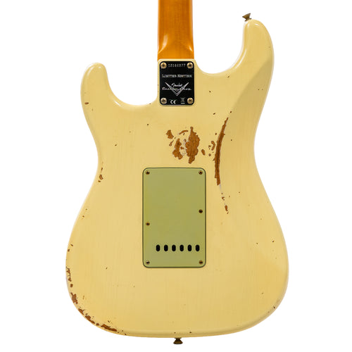 Fender Custom Shop Limited Edition '60 Stratocaster Relic Electric Guitar, Vintage White