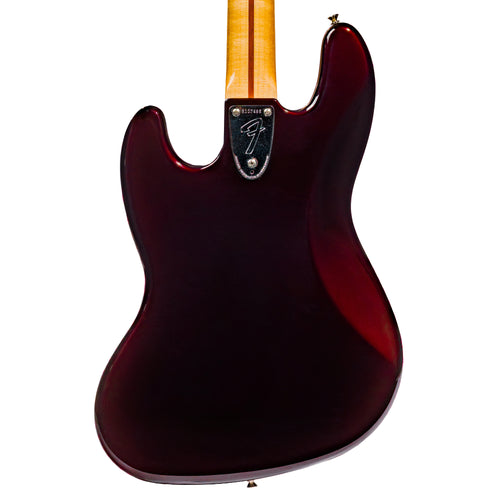 Fender Custom Shop '75 Jazz Bass Guitar Time Capsule, Midnight Purple
