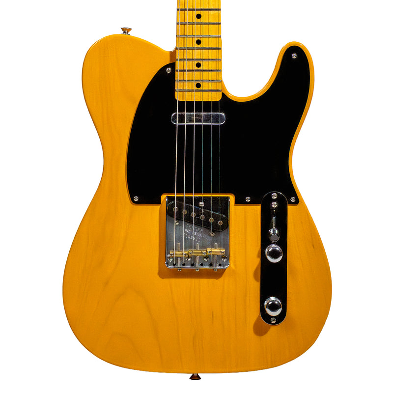 Fender Custom Shop '51 Nocaster Deluxe Closet Classic Electric Guitar, Aged Butterscotch Blonde