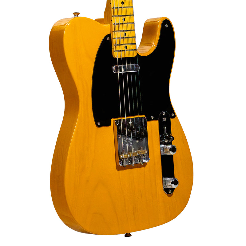 Fender Custom Shop '51 Nocaster Deluxe Closet Classic Electric Guitar, Aged Butterscotch Blonde