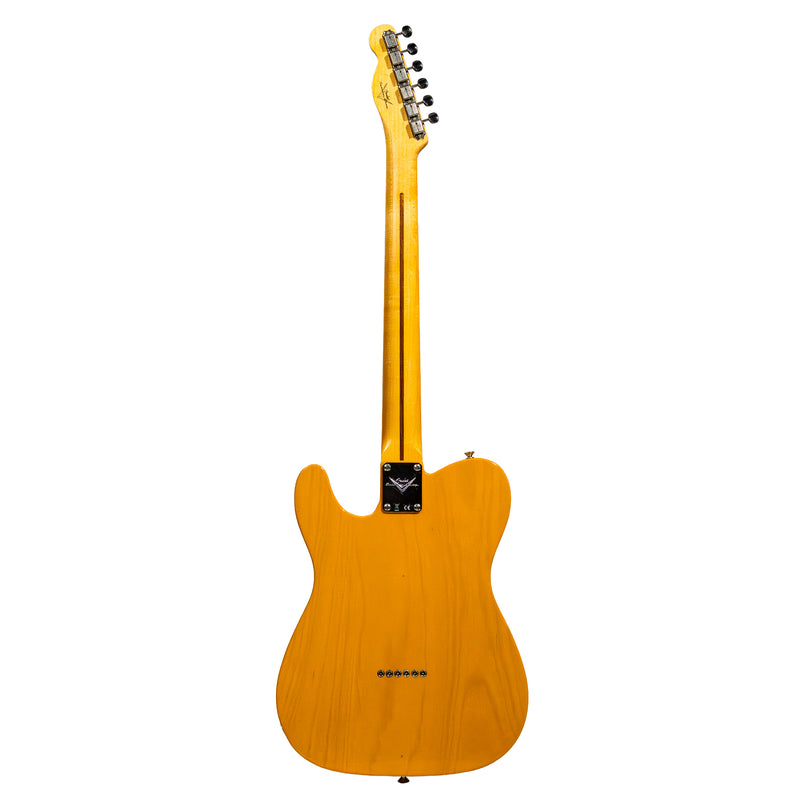 Fender Custom Shop '51 Nocaster Deluxe Closet Classic Electric Guitar, Aged Butterscotch Blonde