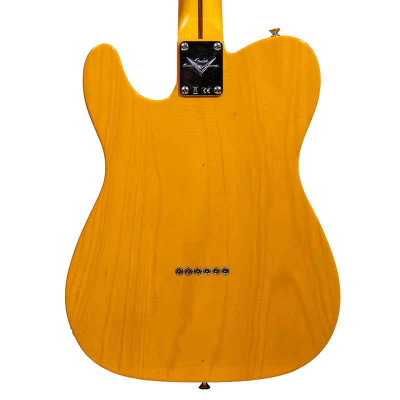Fender Custom Shop '51 Nocaster Deluxe Closet Classic Electric Guitar, Aged Butterscotch Blonde