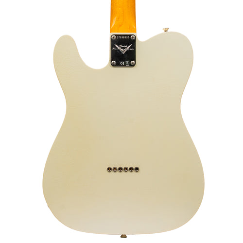Fender Custom Shop Double Esquire Deluxe Closet Classic Electric Guitar, Aged Olympic White
