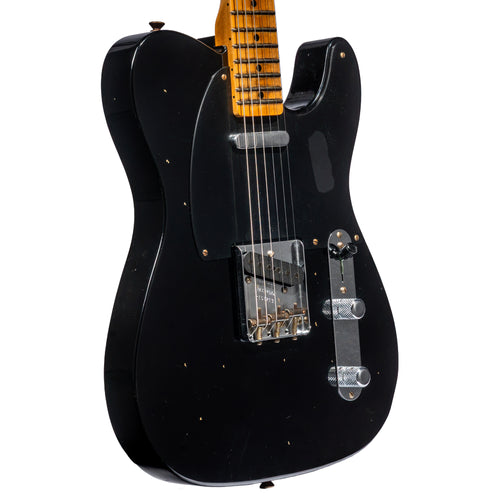Fender Custom Shop '51 Nocaster Journeyman Relic Electric Guitar, Maple Fingerboard, Aged Black