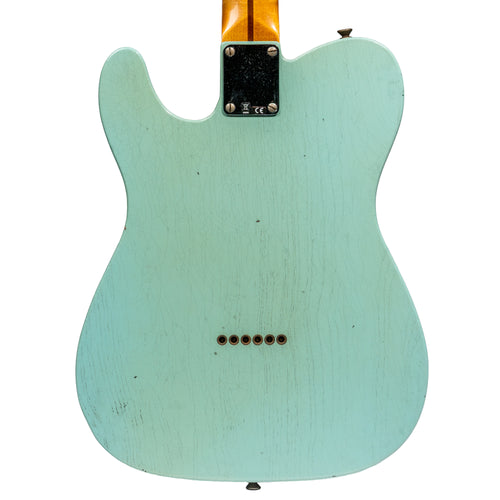 Fender Custom Shop '51 Telecaster Journeyman Relic Electric Guitar, Super Aged Daphne Blue