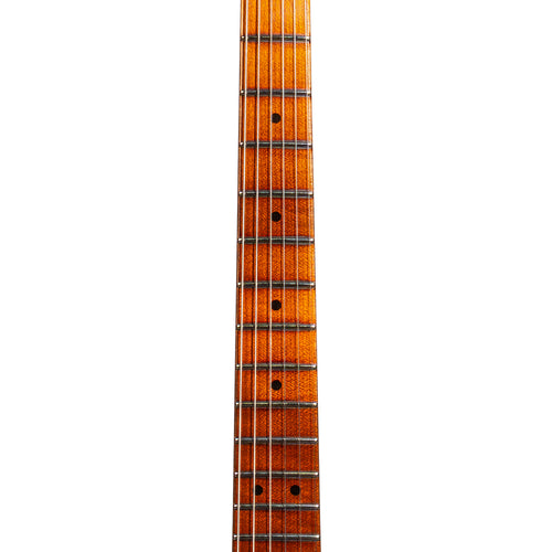 Fender Custom Shop '52 Telecaster Relic Electric Guitar, Dark Faded Aged Antique Burst
