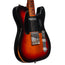 Fender Custom Shop '52 Telecaster Relic Electric Guitar, Dark Faded Aged Antique Burst