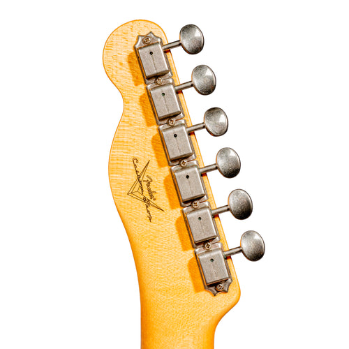 Fender Custom Shop '52 P90 Telecaster Closet Classic Electric Guitar, Faded Chrome Red