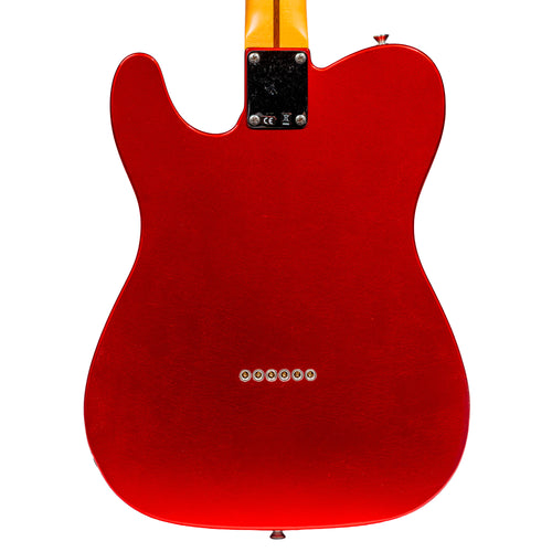 Fender Custom Shop '52 P90 Telecaster Closet Classic Electric Guitar, Faded Chrome Red