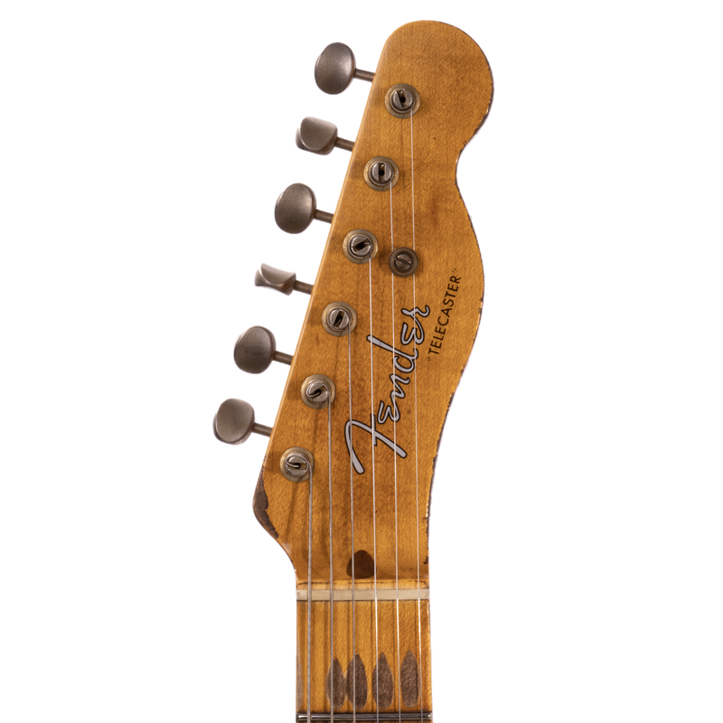 Fender Custom Shop Limited Edition '51 Telecaster Electric Guitar, Super Heavy Relic, Aged Black