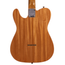Fender Custom Shop P-90 Mahogany Telecaster Journeyman Relic, Aged Firemist Red Top Natural Back and Sides