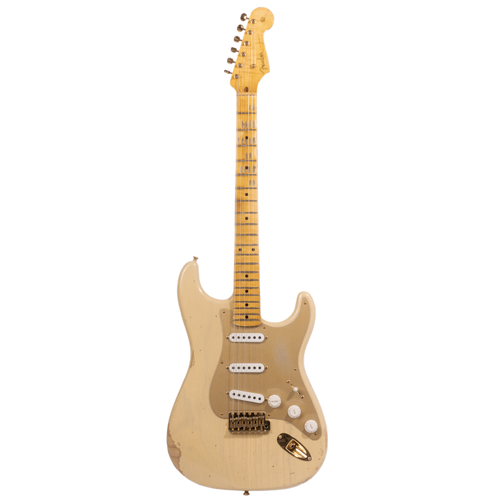 Fender Custom Shop Limited Edition '55 Bone Tone Stratocaster Relic, Aged Honey Blonde