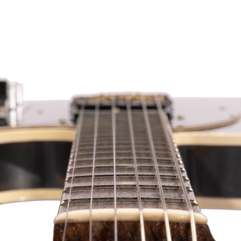 Fender Custom Shop Limited Edition HS Telecaster Custom Relic, Aged Charcoal Frost Metallic