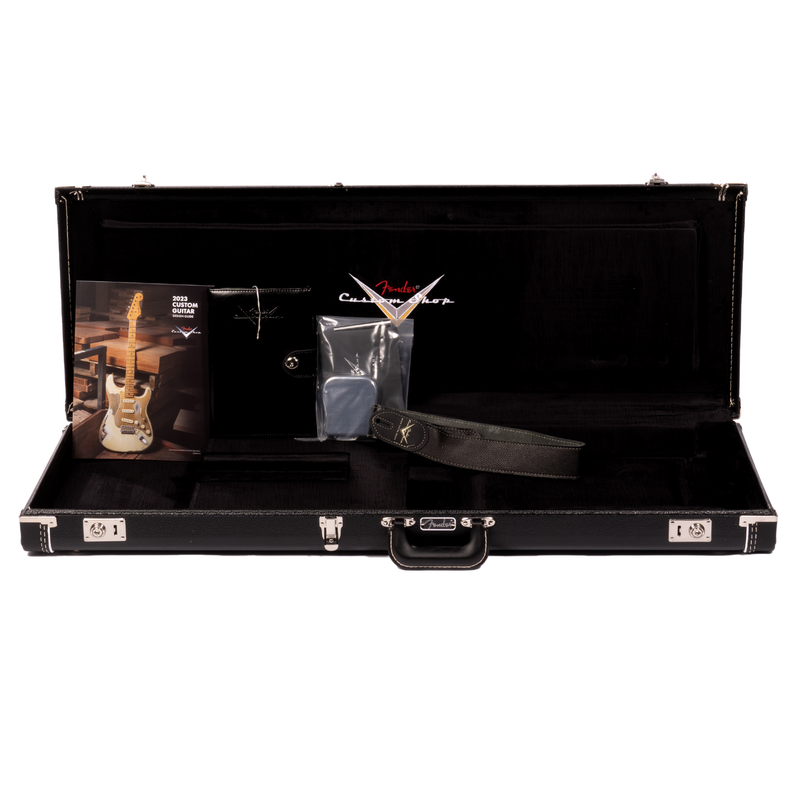 Fender Custom Shop Limited Edition HS Telecaster Custom Relic, Aged Charcoal Frost Metallic