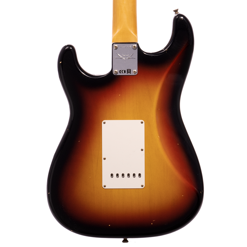 Fender Custom Shop '64 Stratocaster Journeyman, Target 3-Color Sunburst, Electric Guitar