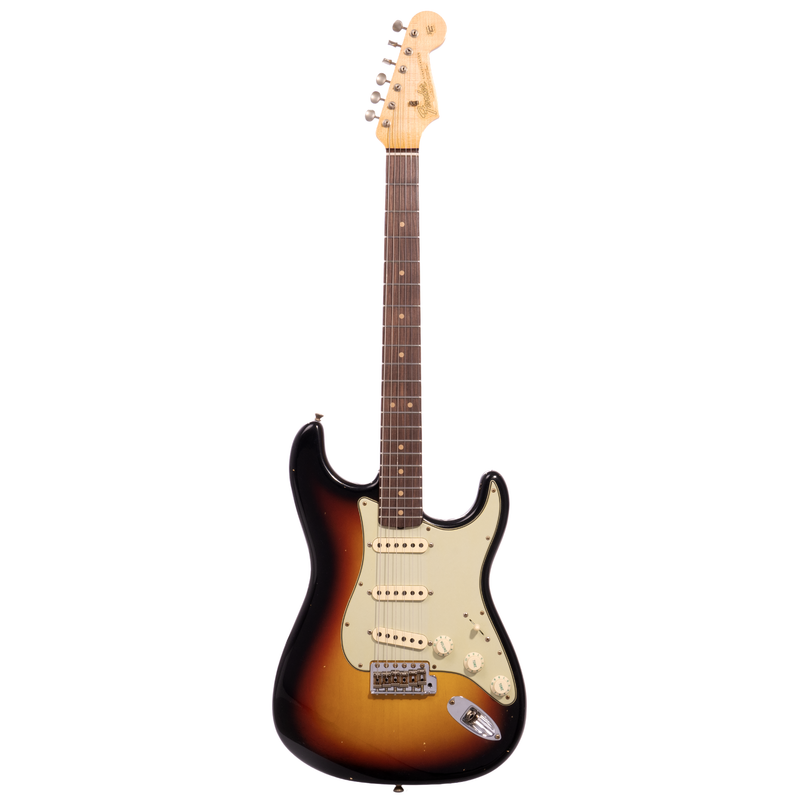 Fender Custom Shop '64 Stratocaster Journeyman, Target 3-Color Sunburst, Electric Guitar
