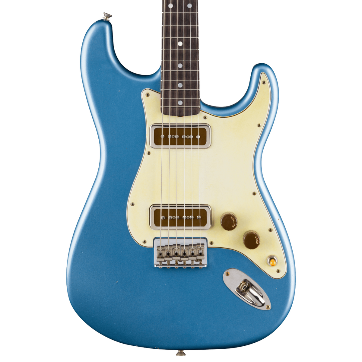 Fender Custom Shop Limited Edition Ariel Posen Stratocaster Electric Guitar, Faded Lake Placid Blue