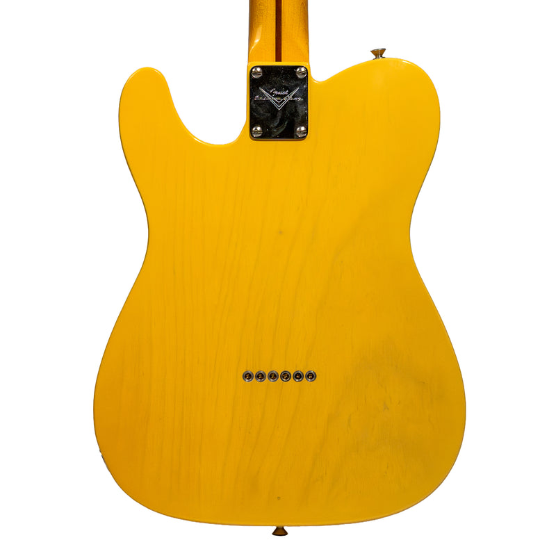 Fender Custom Shop '51 Nocaster Deluxe Closet Classic Electric Guitar, Aged Nocaster Blonde