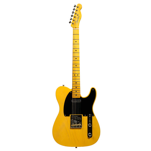 Fender Custom Shop '51 Nocaster Deluxe Closet Classic Electric Guitar, Aged Nocaster Blonde